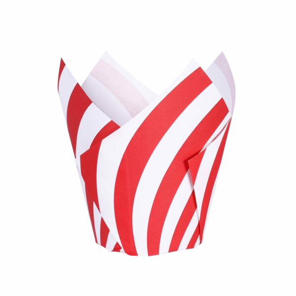 Tulip Cupcake Case - Candy Cane
